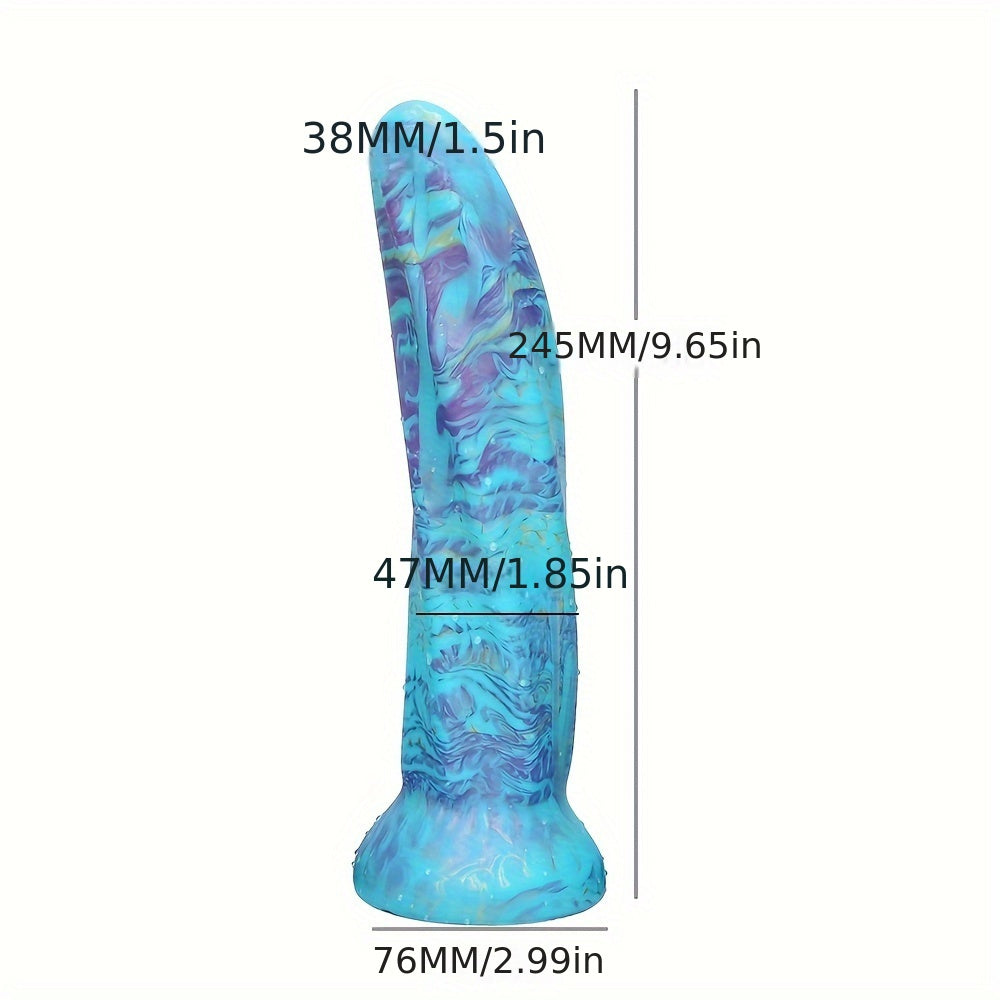 Extended Long Anal Plug Dildo — Liquid Silicone S M L
