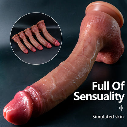 Soft Flesh-Tone Silicone Wellness Wand – S to XXL