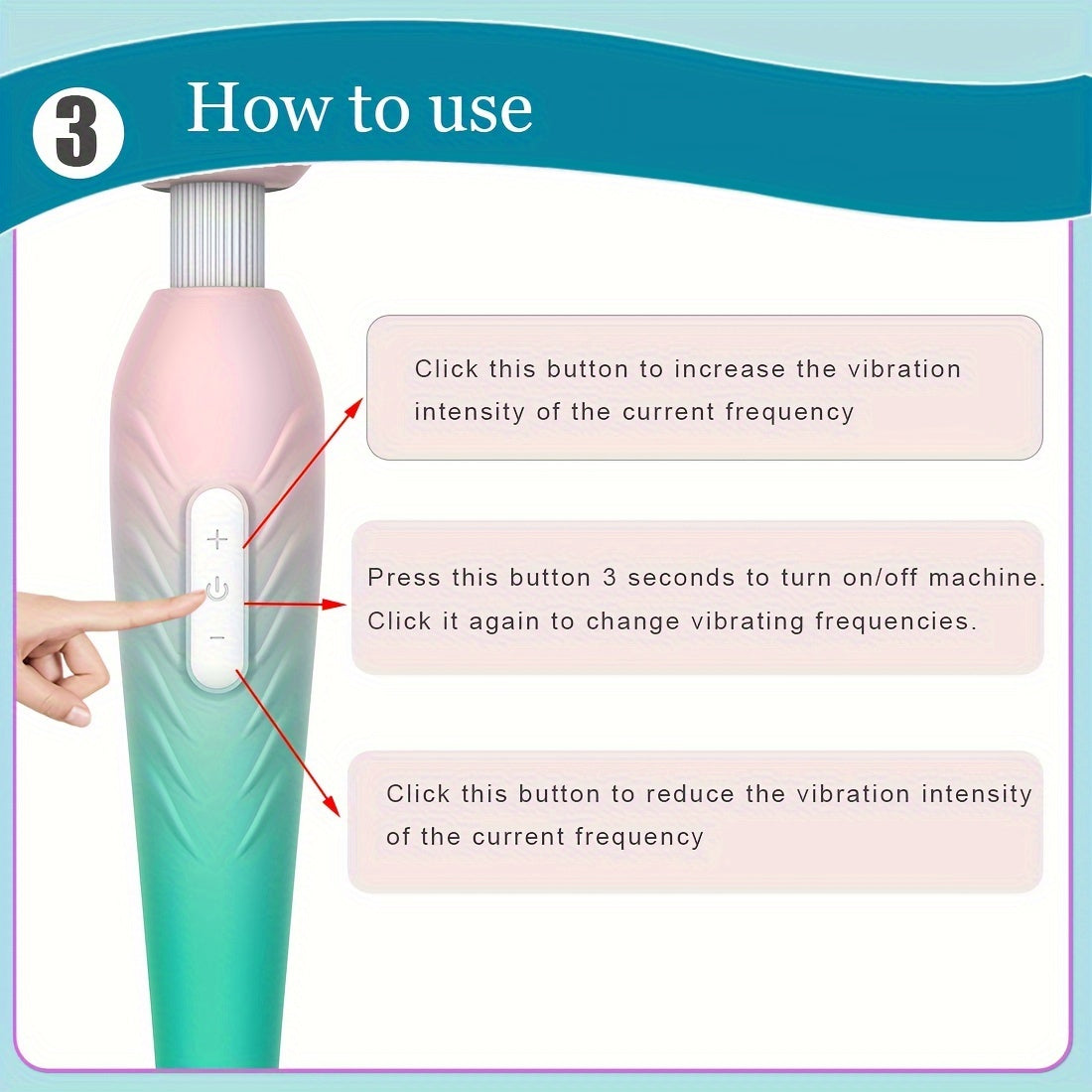 Powerful Big Magic Wand Vibrator