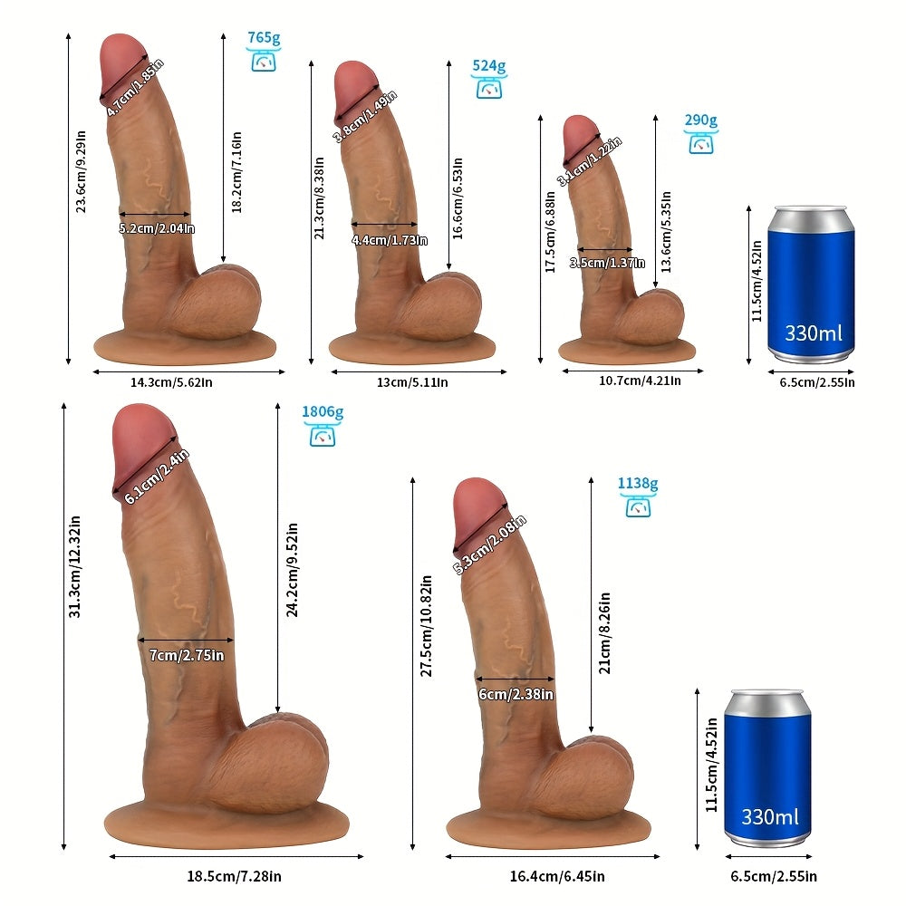 Multi-Zone Comfort Silicone Wand – 5 Sizes S to XXL