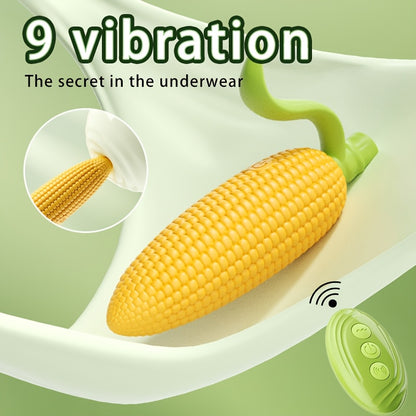 Ergonomic Vegetable-Shaped Vibrator