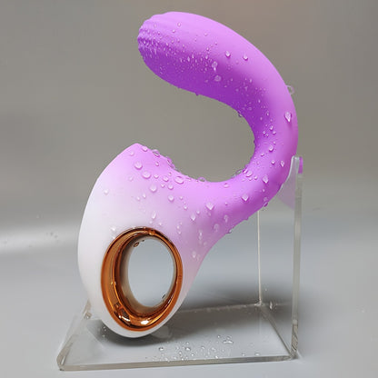 Silicone Clit Suction Vibrator — 10-Speed USB Rechargeable