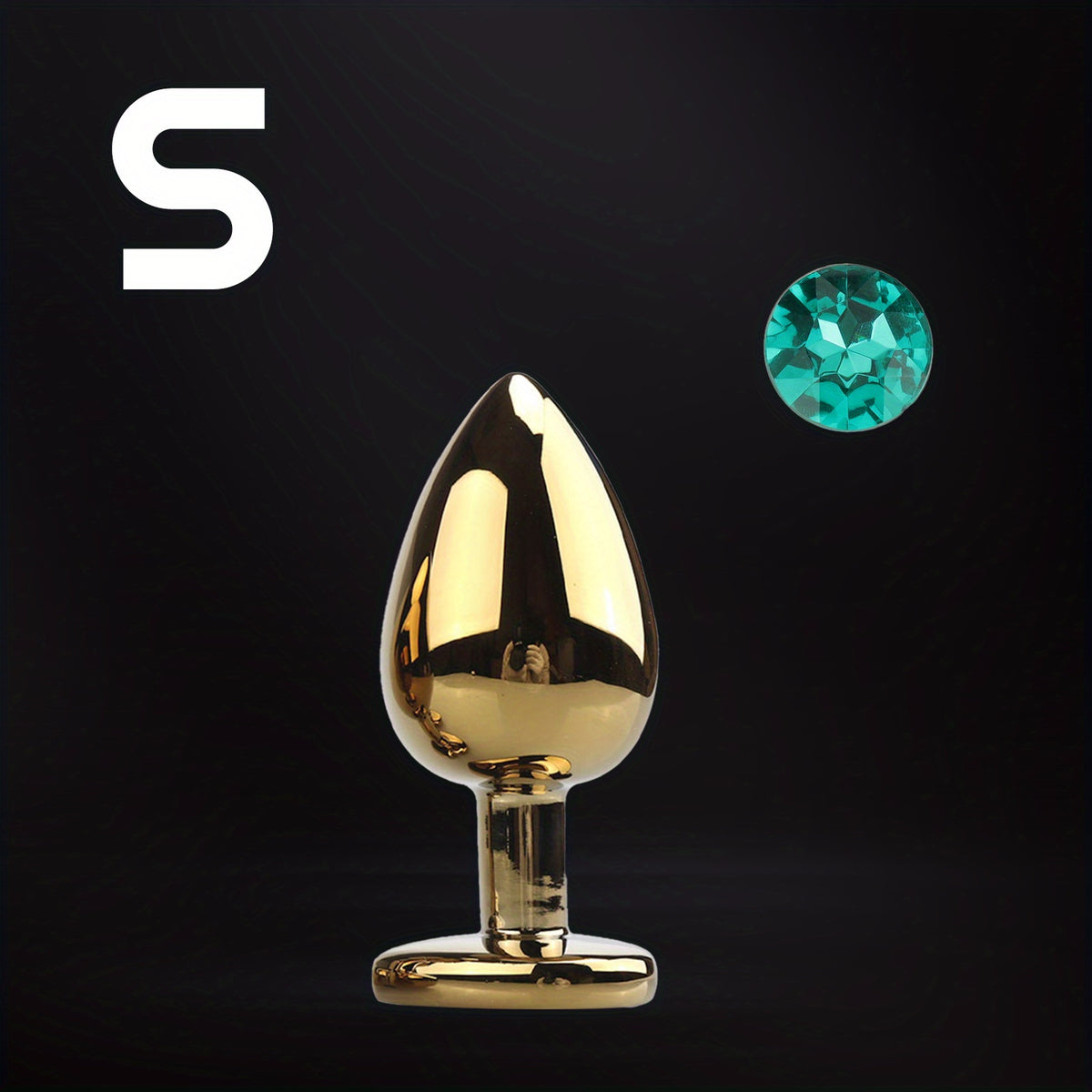 Golden Anal Dildo Adult Sex Toys, Mini Dildos Anal Sex Toys for Men And Women, Jewelry Anal Toys Adult Sex Toys, Sex Toys for Couples And Beginners, Steel Anal Dild Adult Toys Colorful