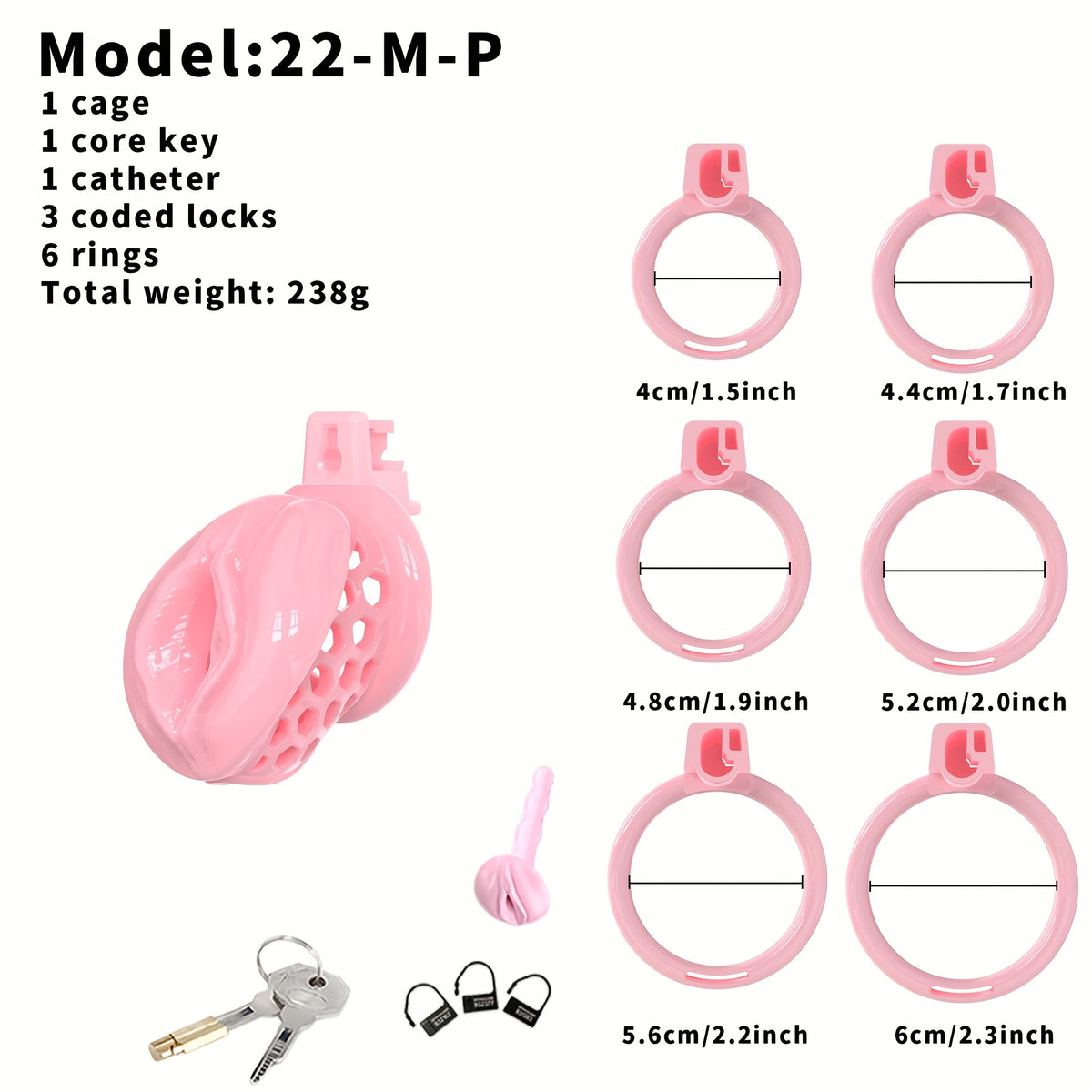 Chastity Lock Soft & Comfortable