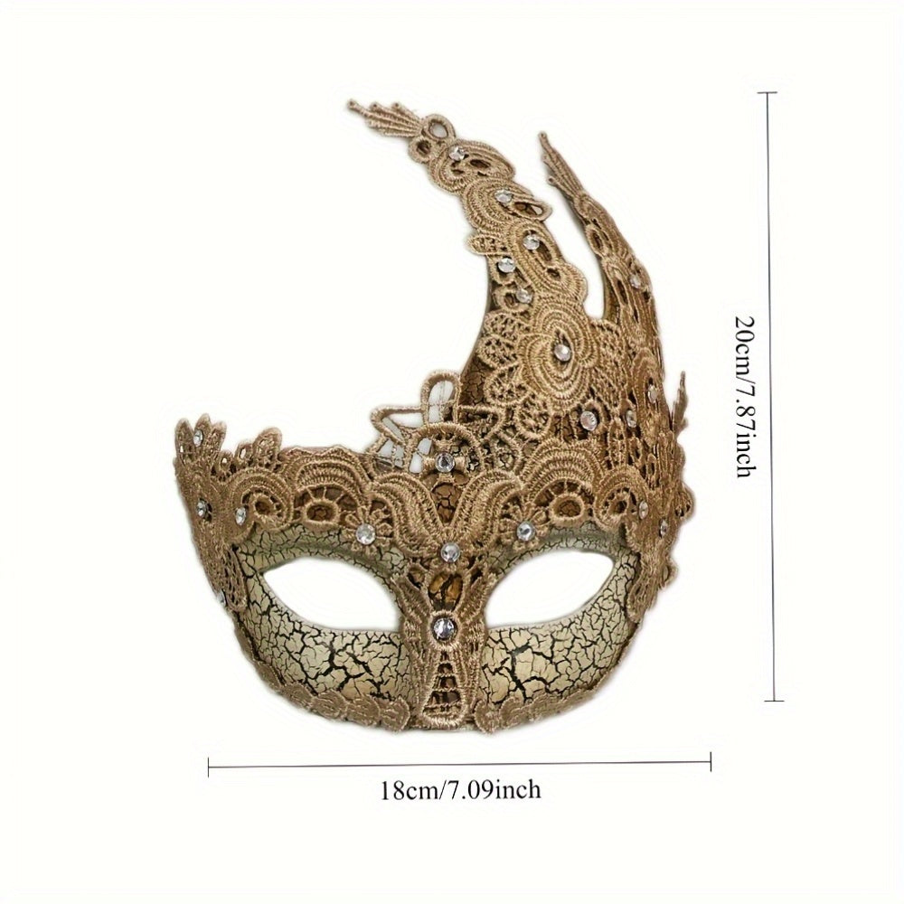 Elegant Venetian Masquerade Mask for Women