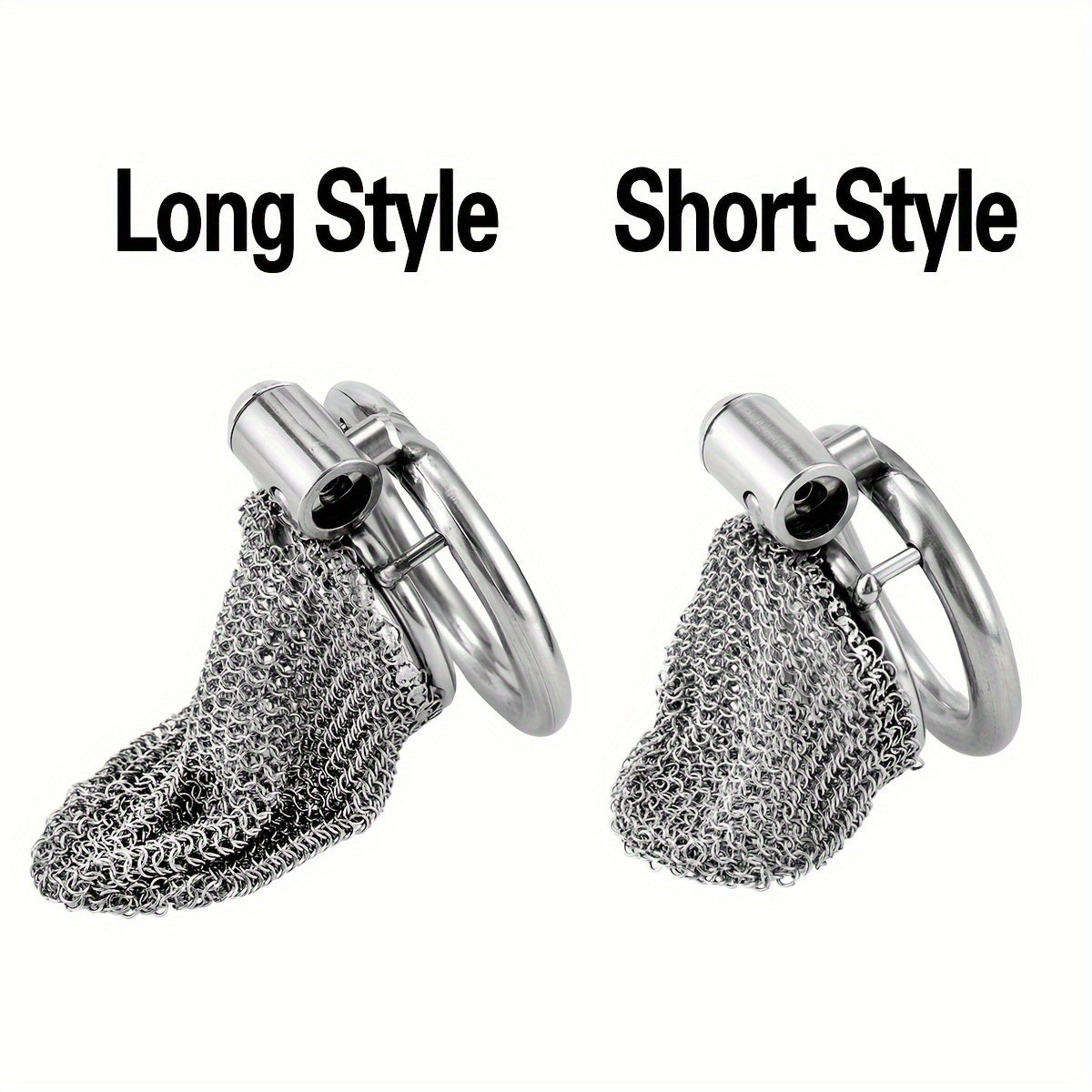 Luxury Mesh Metal Chastity