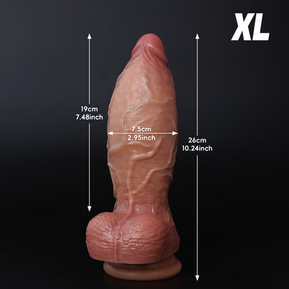 Huge Thick Silicone Wand – 5 Sizes S to XXL