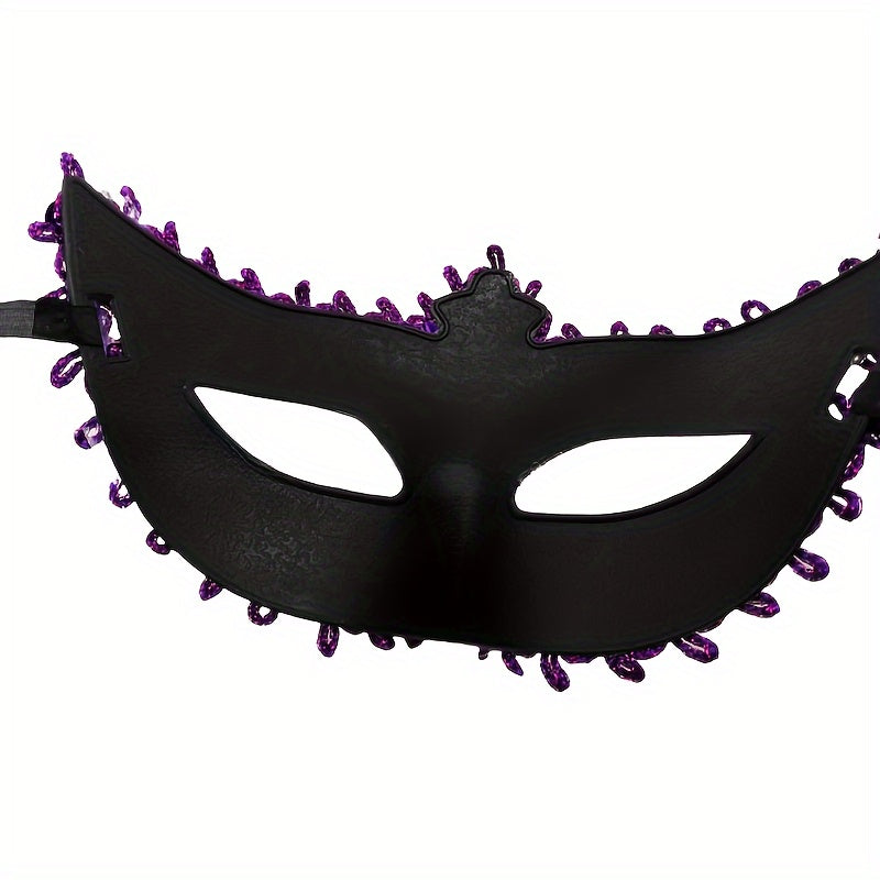 Rhinestone Venetian Princess Mask