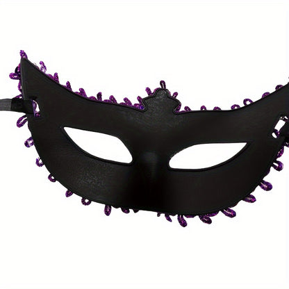 Rhinestone Venetian Princess Mask