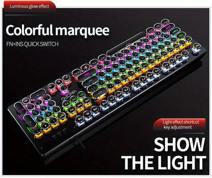 Backlit LED Typing Keyboard