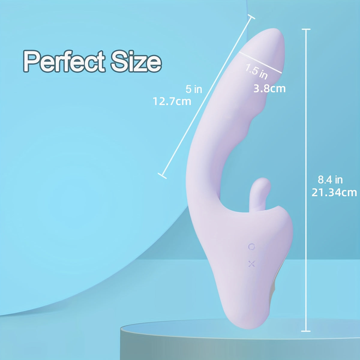 Thrusting Rabbit Vibrator — 10+10 Dual Stimulation Modes