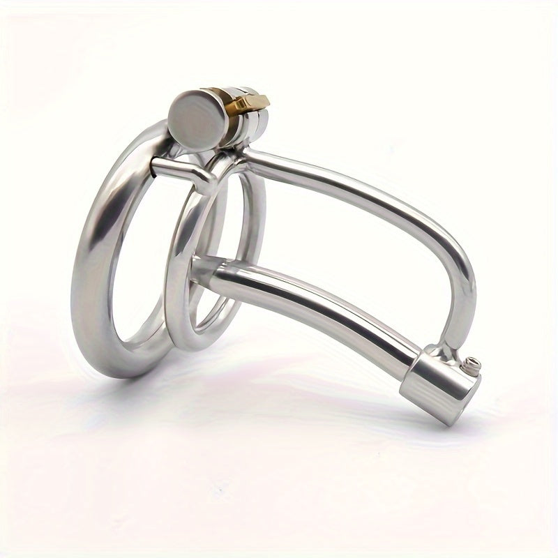 Rooster Cage with Urethral Catheter