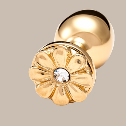 Dubai Gold Daisy Anal Plug