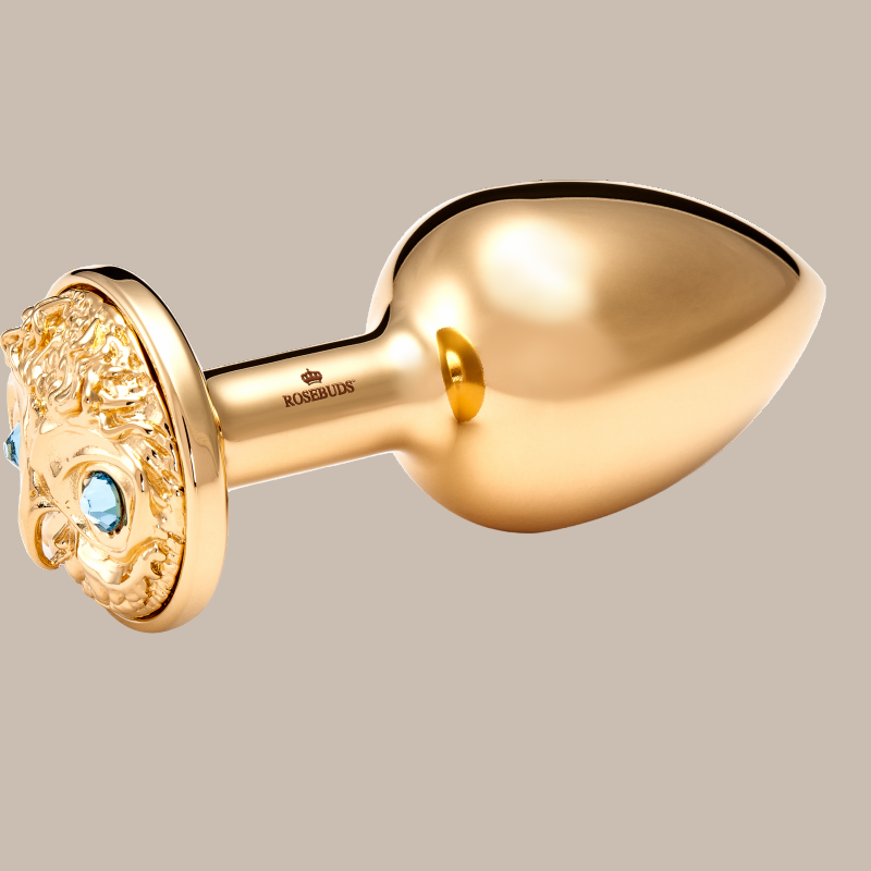 Dubai Inspired Gold Owl Anal Plug