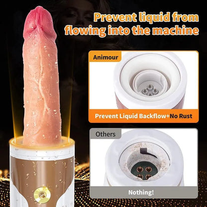 Suction Cup Thrusting Dildo Vibrator